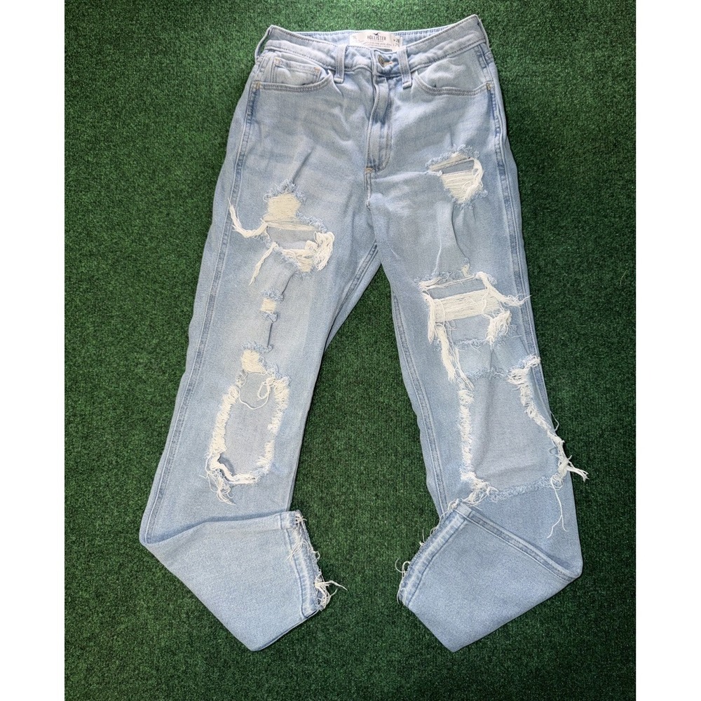 Hollister Curvy High-Rise Mom Jean Womens 3L W26 L29